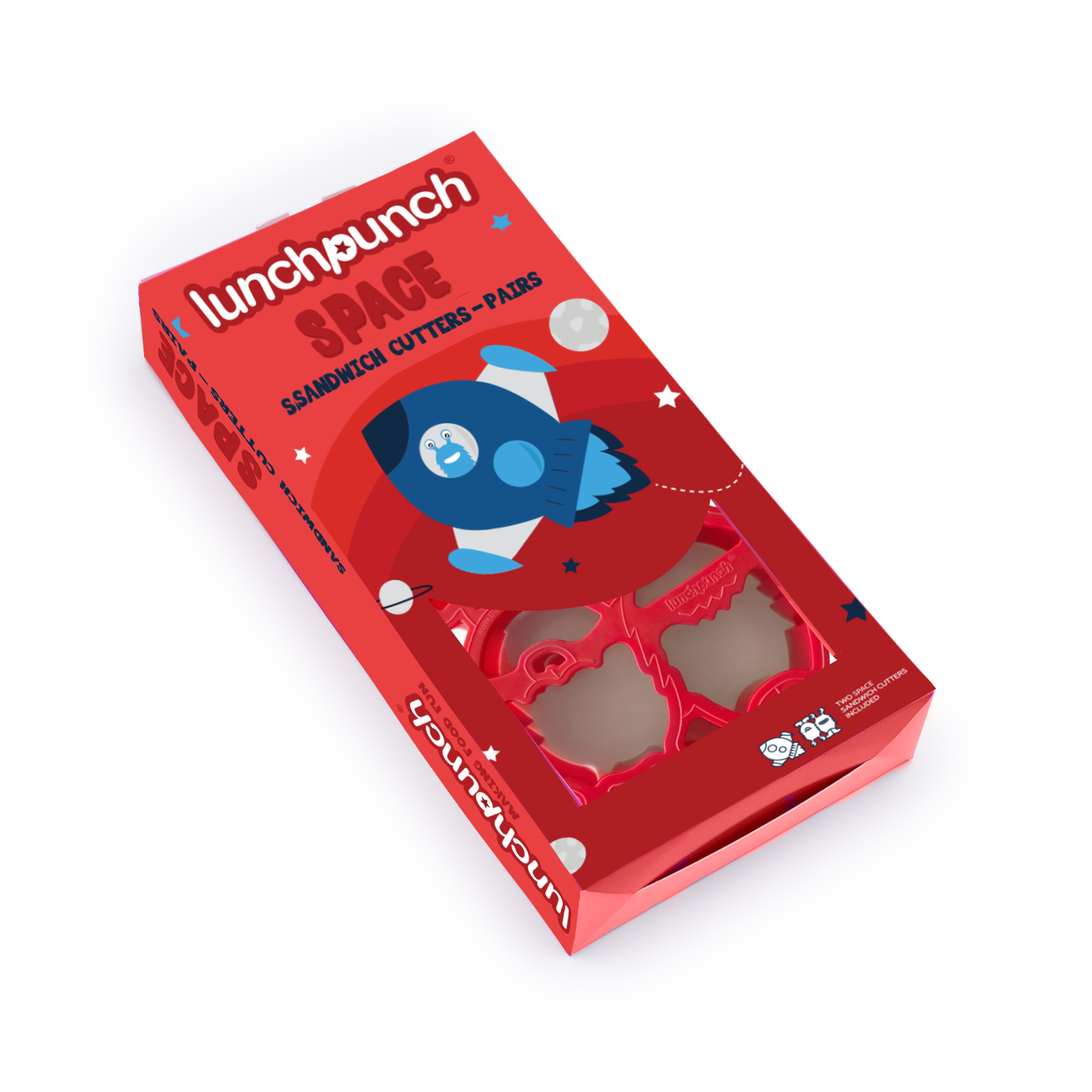 Lunch Punch Sandwich Cutters - Space