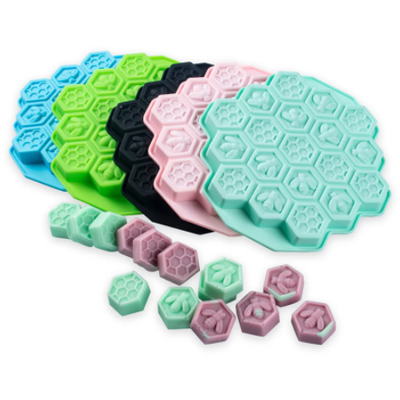 Bee Honeycomb Silicone Tray - Choice of 3 Colours