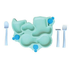 Load image into Gallery viewer, Constructive Eating - Teal Construction Baby Set