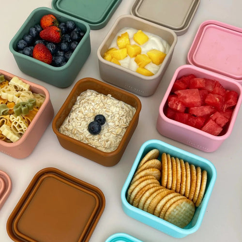The Zero Waste People Silicone Snack Container - Assorted Colours
