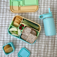 Load image into Gallery viewer, The Zero Waste People 5 Comparment Silicone Bento Lunchbox - Assorted Colours