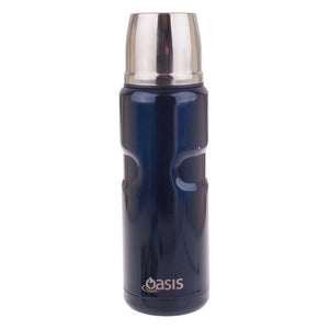 Oasis 500ml Stainless Steel Vacuum Flask - Assorted Colours