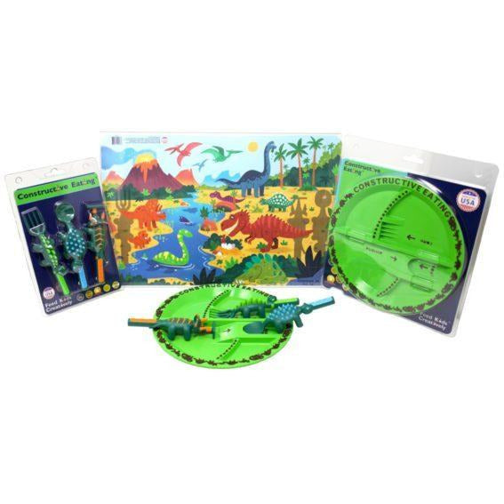 Constructive Eating 5 Piece Set - Dinosaur