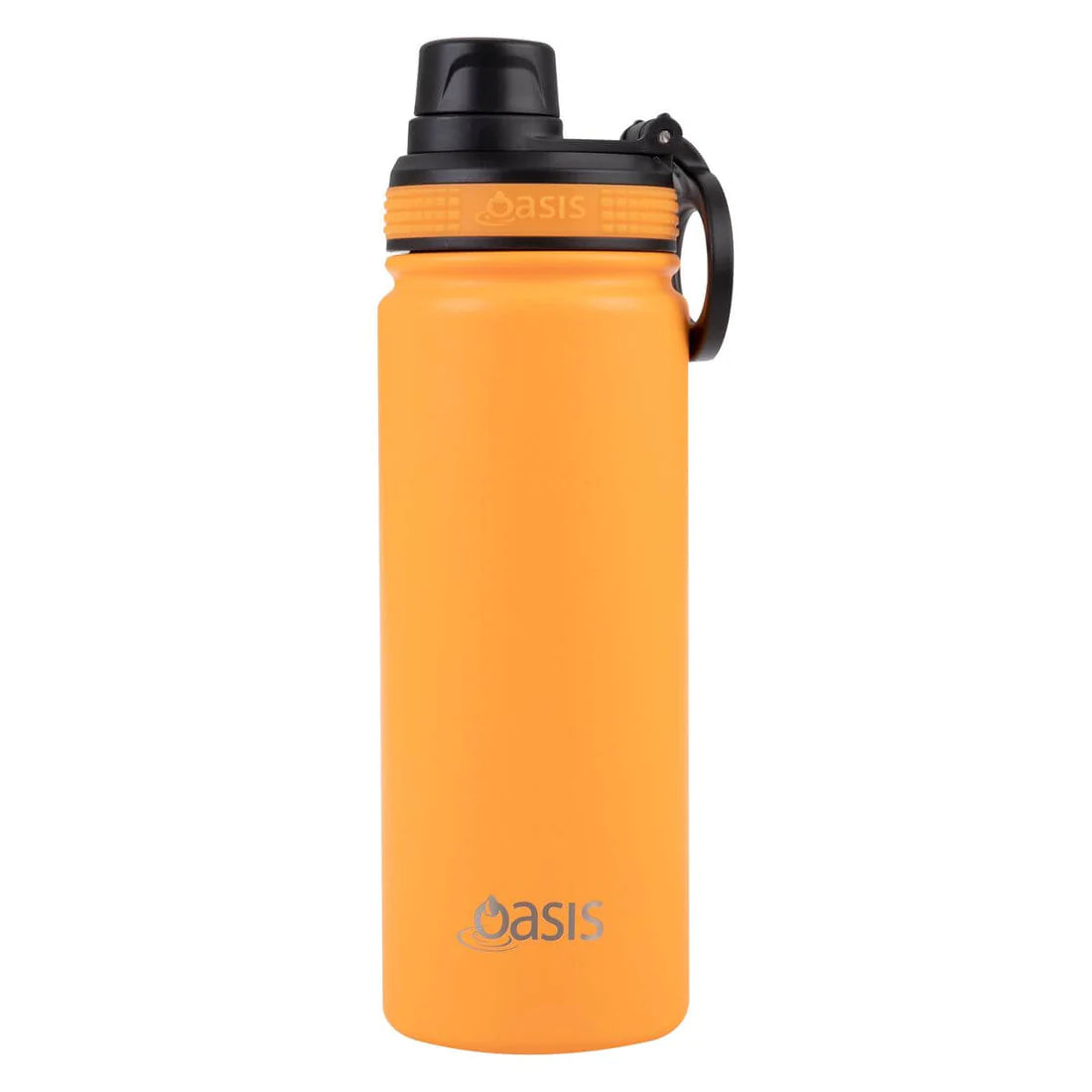 Oasis 550ml Stainless Steel Insulated Challenger Drink Bottle w/ Screw Cap - Assorted Colours