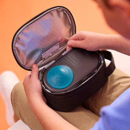 b.box Insulated Snack Bag - Basic Black *PREORDER*