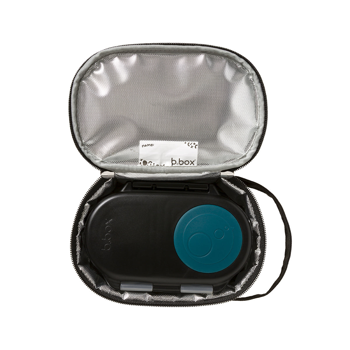 b.box Insulated Snack Bag - Basic Black *PREORDER*