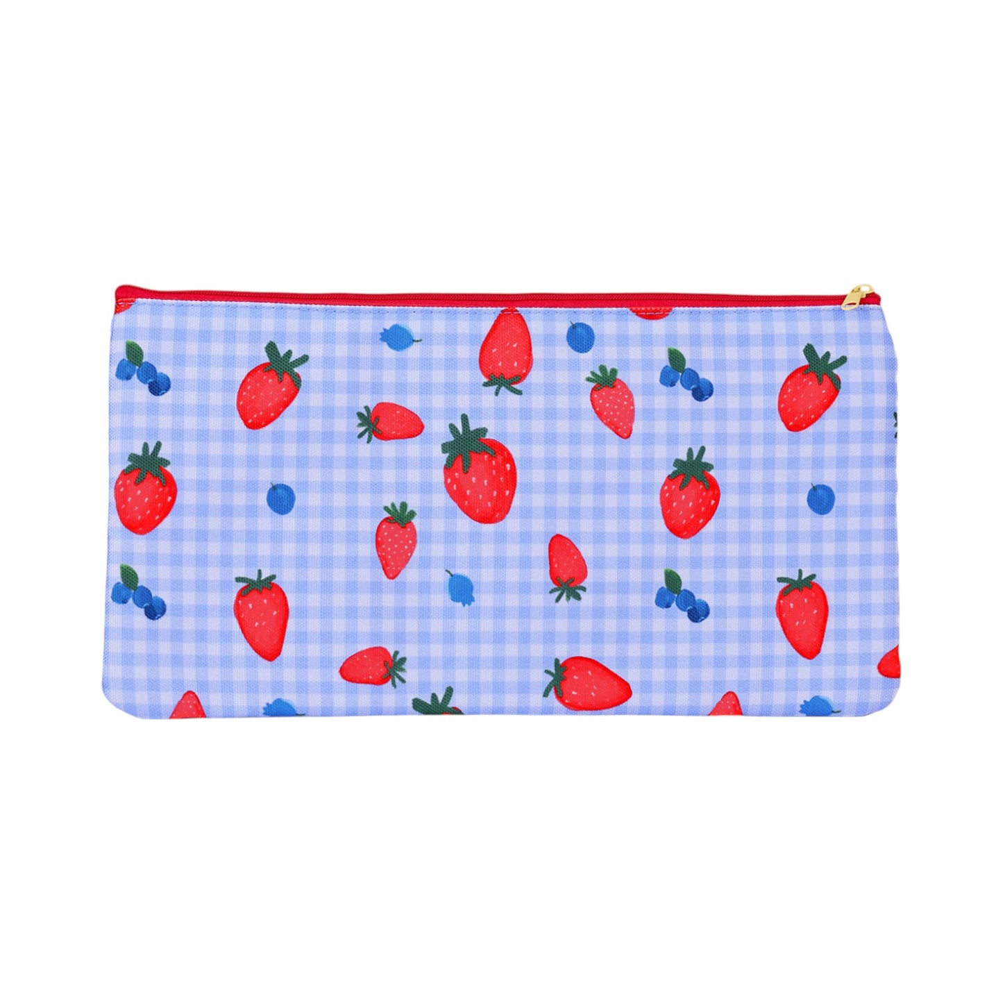 The Somewhere Co Mini ID Pencil Case - Berry Patch