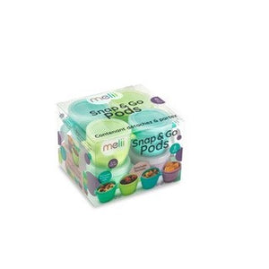 Melii 4oz Snap & Go Pods - 8 Pack