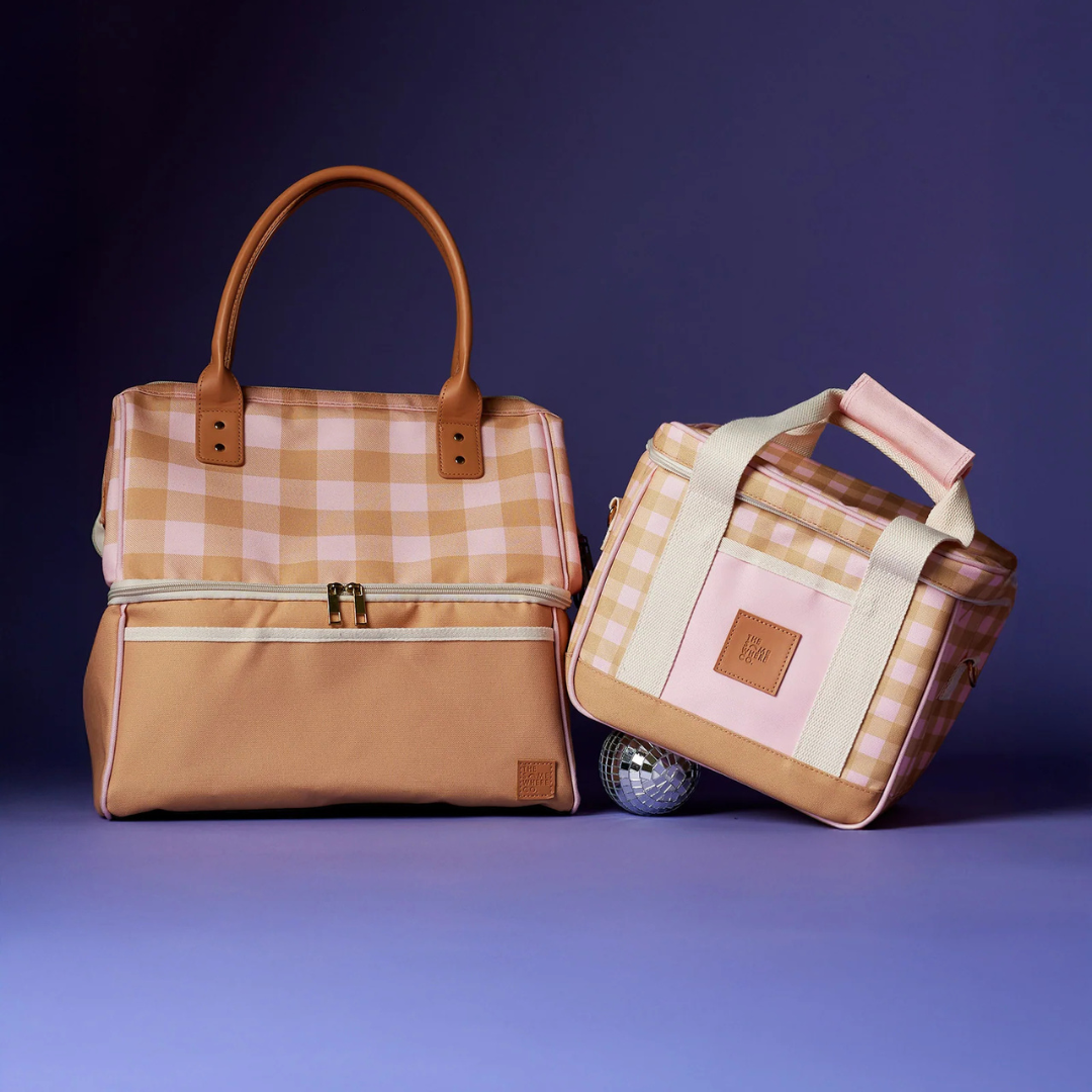 The Somewhere Co Midi Cooler Bag - Rose All Day