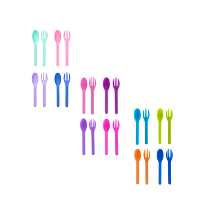 MontiiCo Out & About Cutlery Set - Assorted Colours