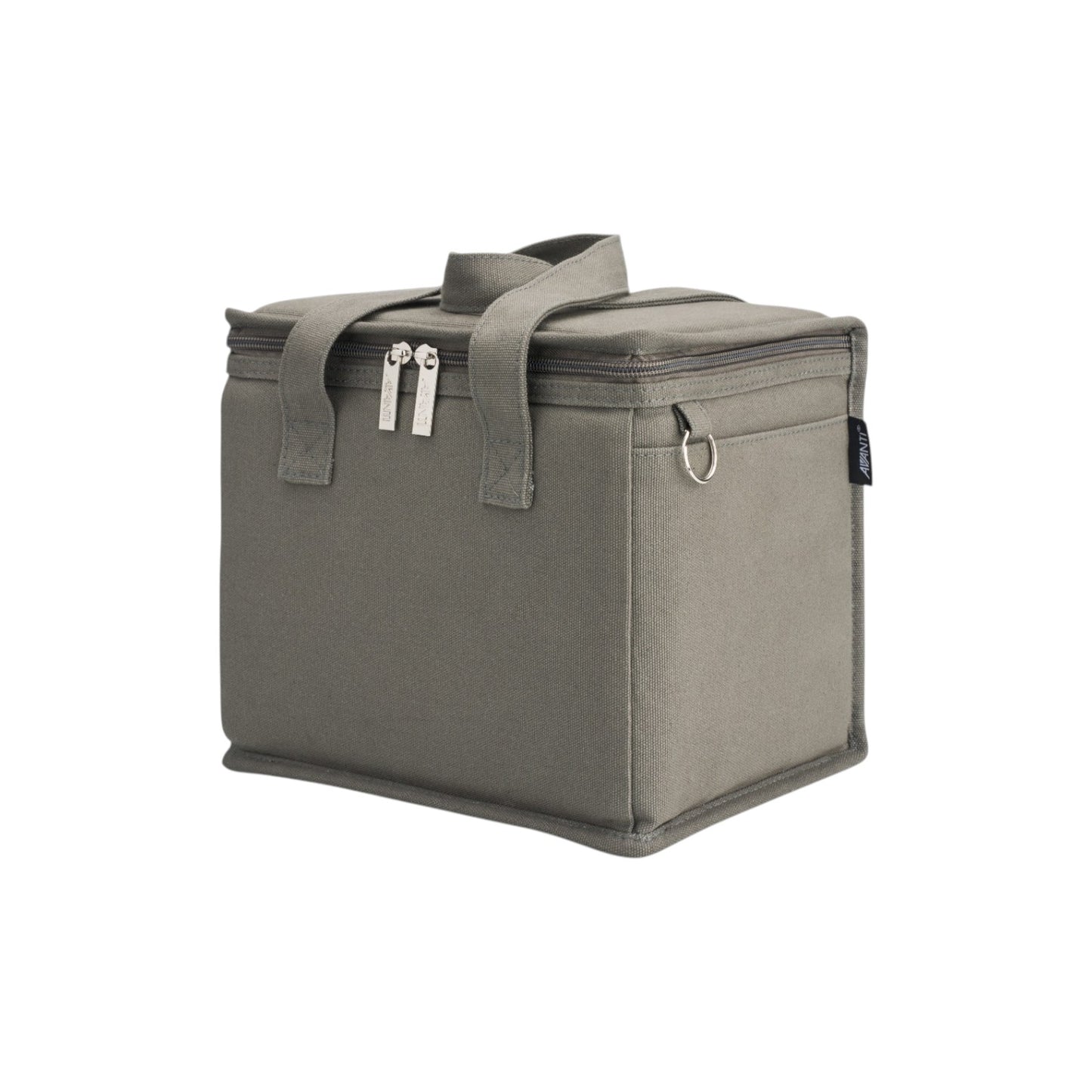 Avanti Insulated Canvas Lunch Bag - Charcoal
