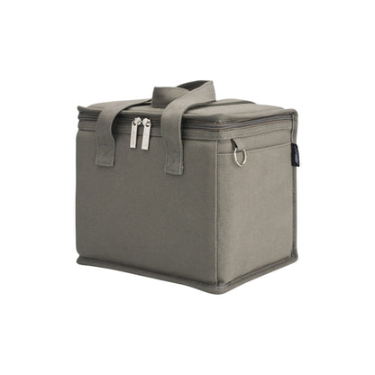Avanti Insulated Canvas Lunch Bag - Charcoal
