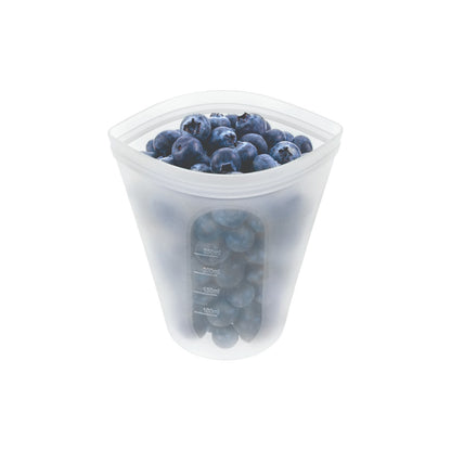 Avanti Pinch & Lock 250ml Silicone Reusable Bag - White