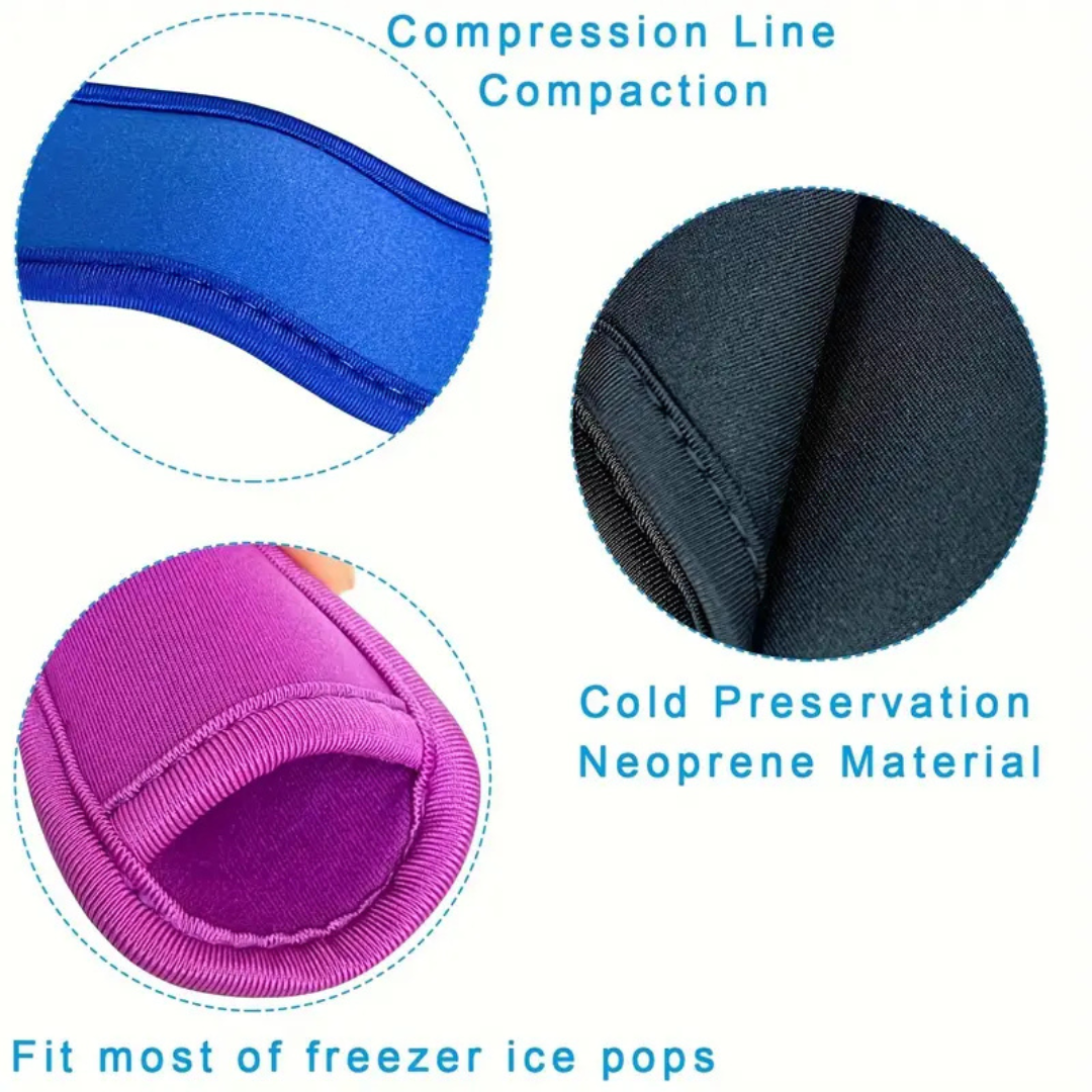 Ice Block Holders (4 Pack) - Assorted Colours