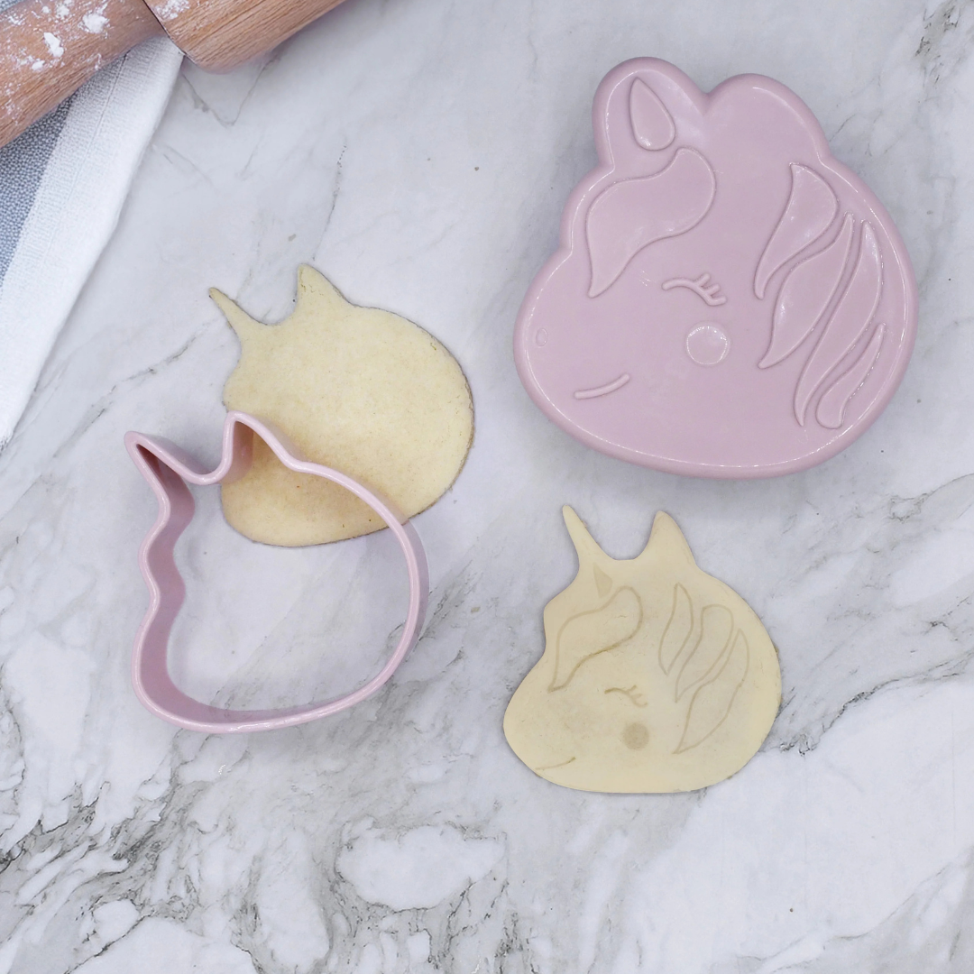 Melii Luxe 3-in-1 Sandwich Cutters Set - Unicorn & Cat