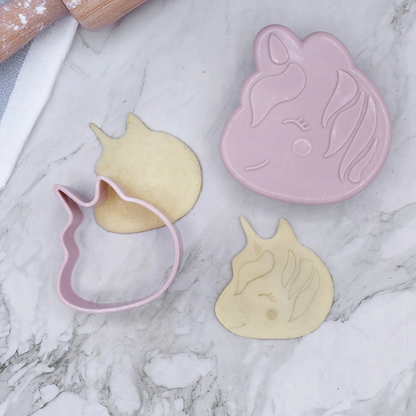 Melii Luxe 3-in-1 Sandwich Cutters Set - Unicorn & Cat