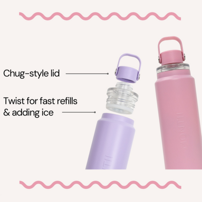 MontiiCo Quench 1L Drink Bottle - Assorted Colours