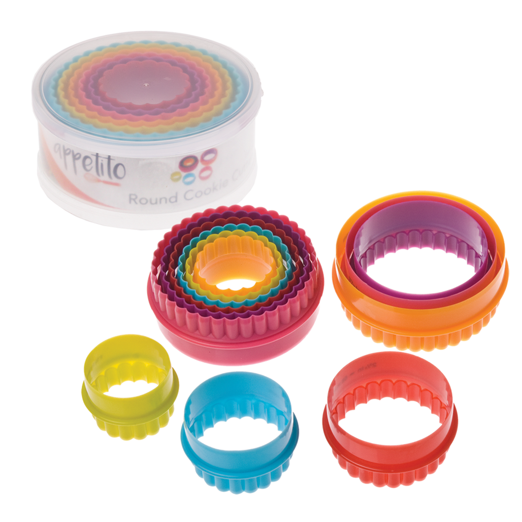 Appetito Double Sided Round Cutters