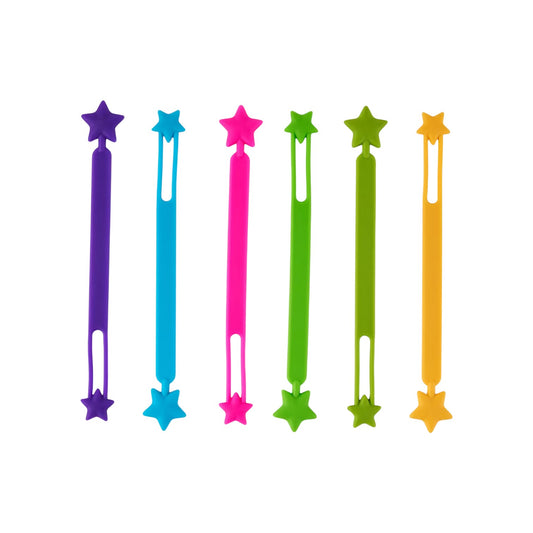 Joie Star Wrap Ties - 6 Pack