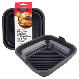 Silicone Square Collapsible Air Fryer Basket