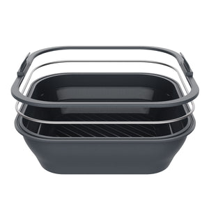Silicone Square Collapsible Air Fryer Basket
