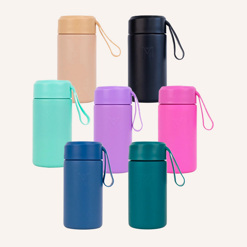 MontiiCo Fusion - 350ml Flask Bottle - Assorted Colours