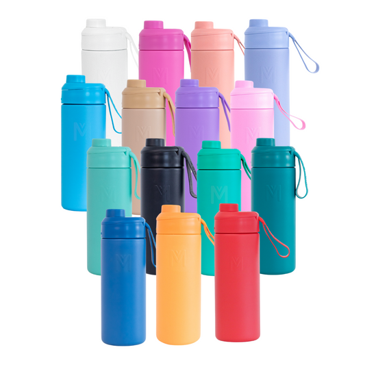 MontiiCo Fusion 475ml Screw Top Bottle - Assorted Colours
