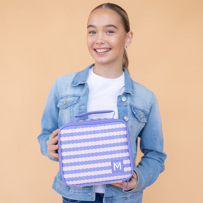 MontiiCo Medium Lunch Bag - Ripple Cloud