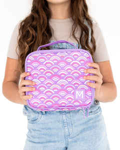 MontiiCo Medium Lunch Bag - Rainbow Roller