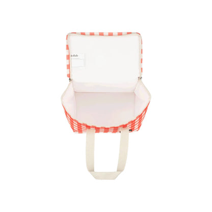Kollab Insulated Lunch Box Bag - Red Check