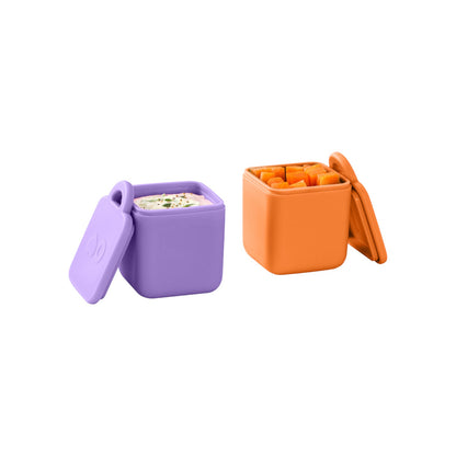 Omie Dip Silicone Dip Containers (2 Pack) - Assorted ColourS