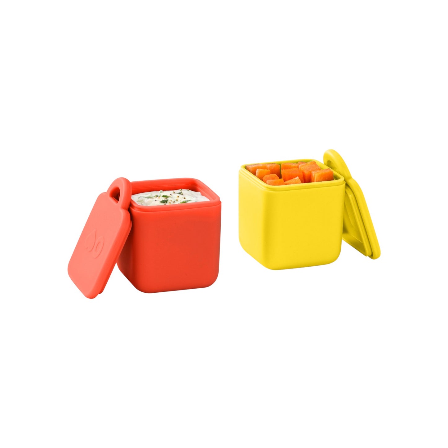 Omie Dip Silicone Dip Containers (2 Pack) - Assorted ColourS