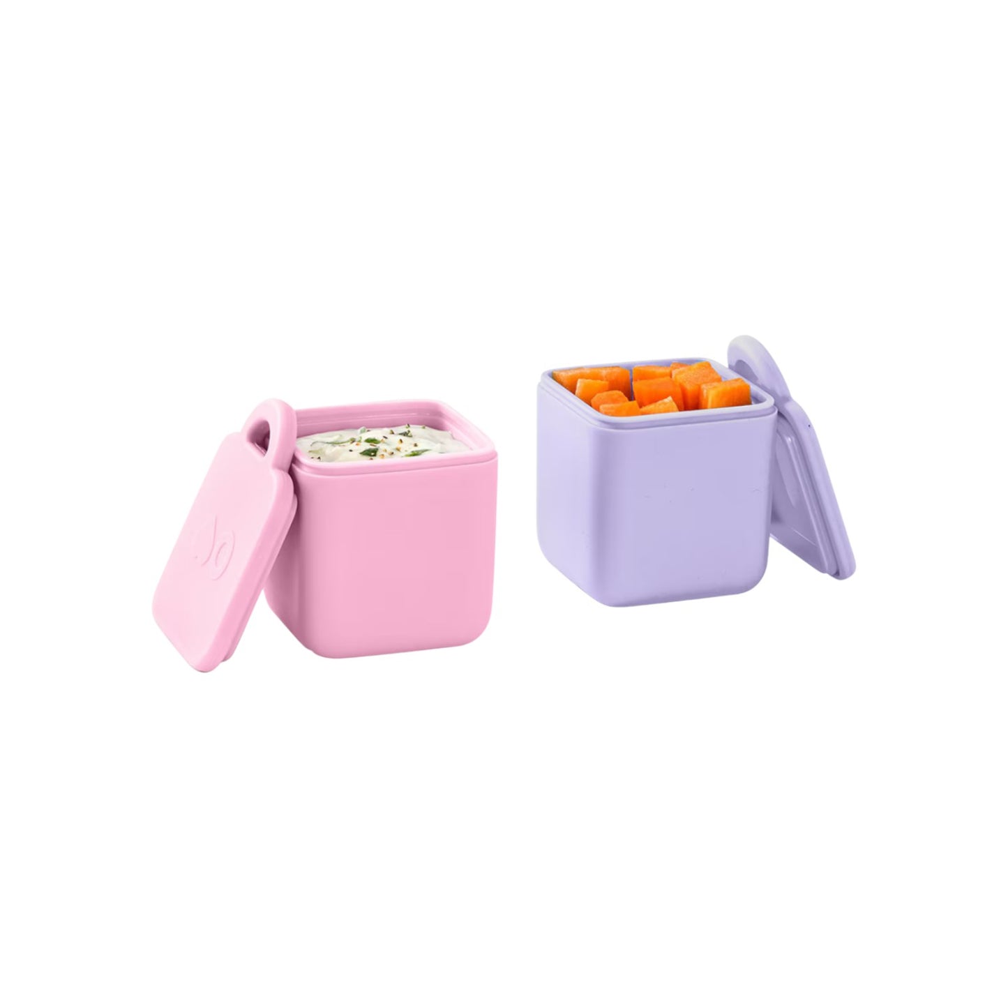 Omie Dip Silicone Dip Containers (2 Pack) - Assorted ColourS