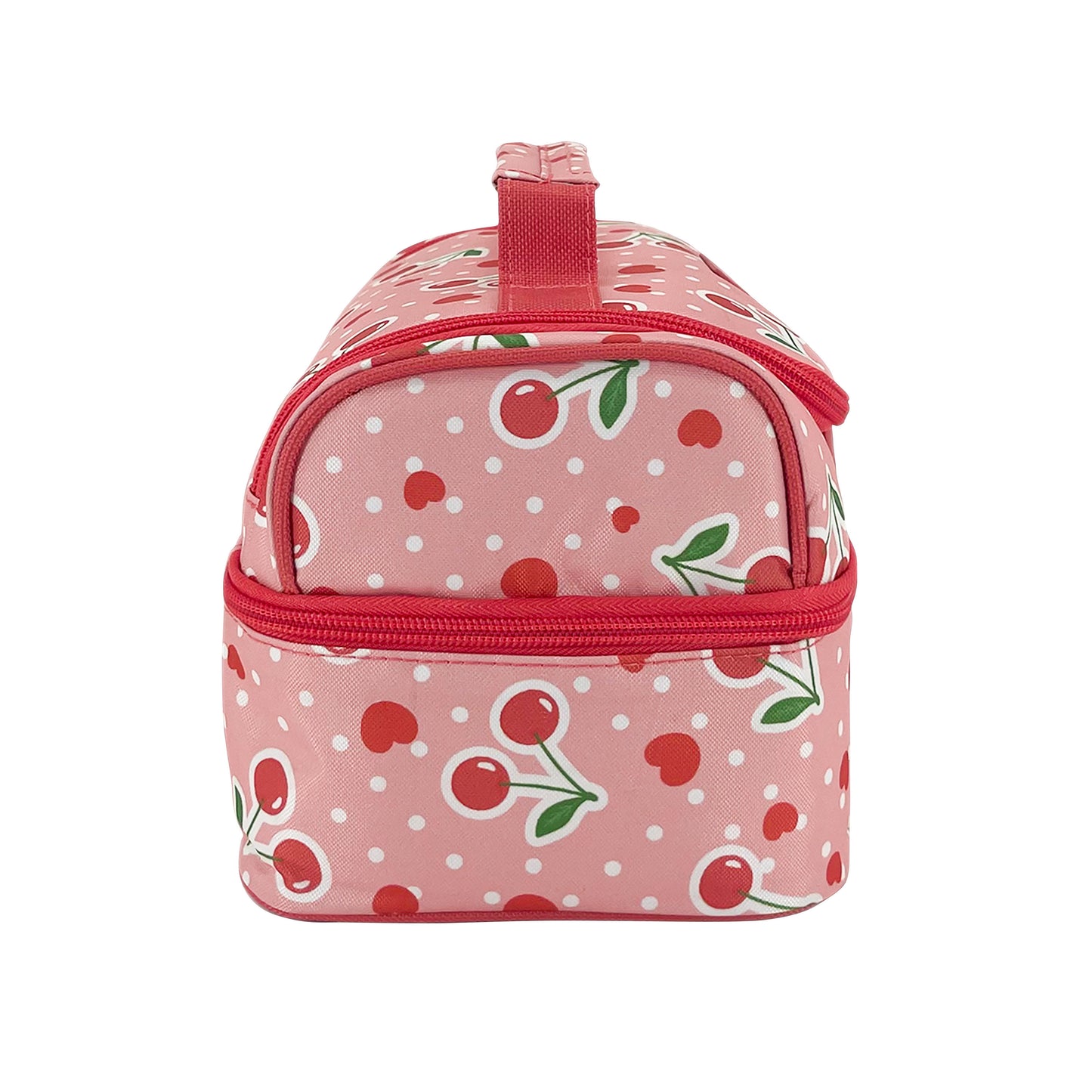 Sachi Insulated Double Decker Lunch Bag - Cherry Crush