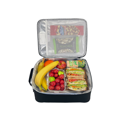Sachi Insulated Junior XL Lunch Bag - Black