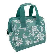 Load image into Gallery viewer, Sachi Insulated Lunch Bag - Green Paisley