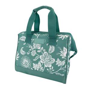 Sachi Insulated Lunch Bag - Green Paisley