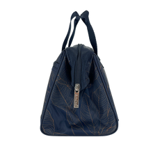 Load image into Gallery viewer, Sachi Insulated Lunch Bag - Navy Leaves
