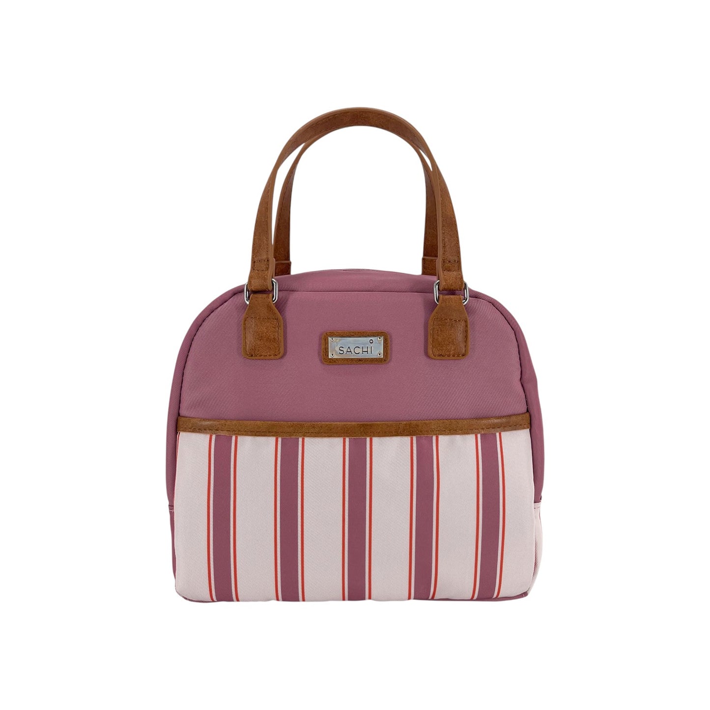 Sachi Insulated Cali Lunch Bag - Blush Stripes