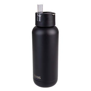 Oasis Moda 1L Ceramic Lined Insulated Drink Bottle - Assorted Colours