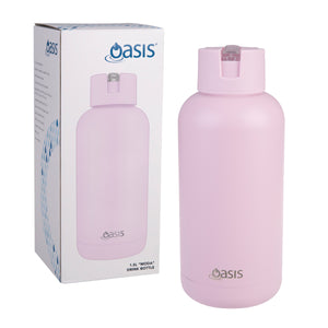 Oasis Moda 1.5L Ceramic Lined Insulated Drink Bottle - Assorted Colours