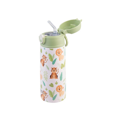 Oasis Kid's 550ml Insulated Drink Bottle w/ Sipper - Jungle Buddies