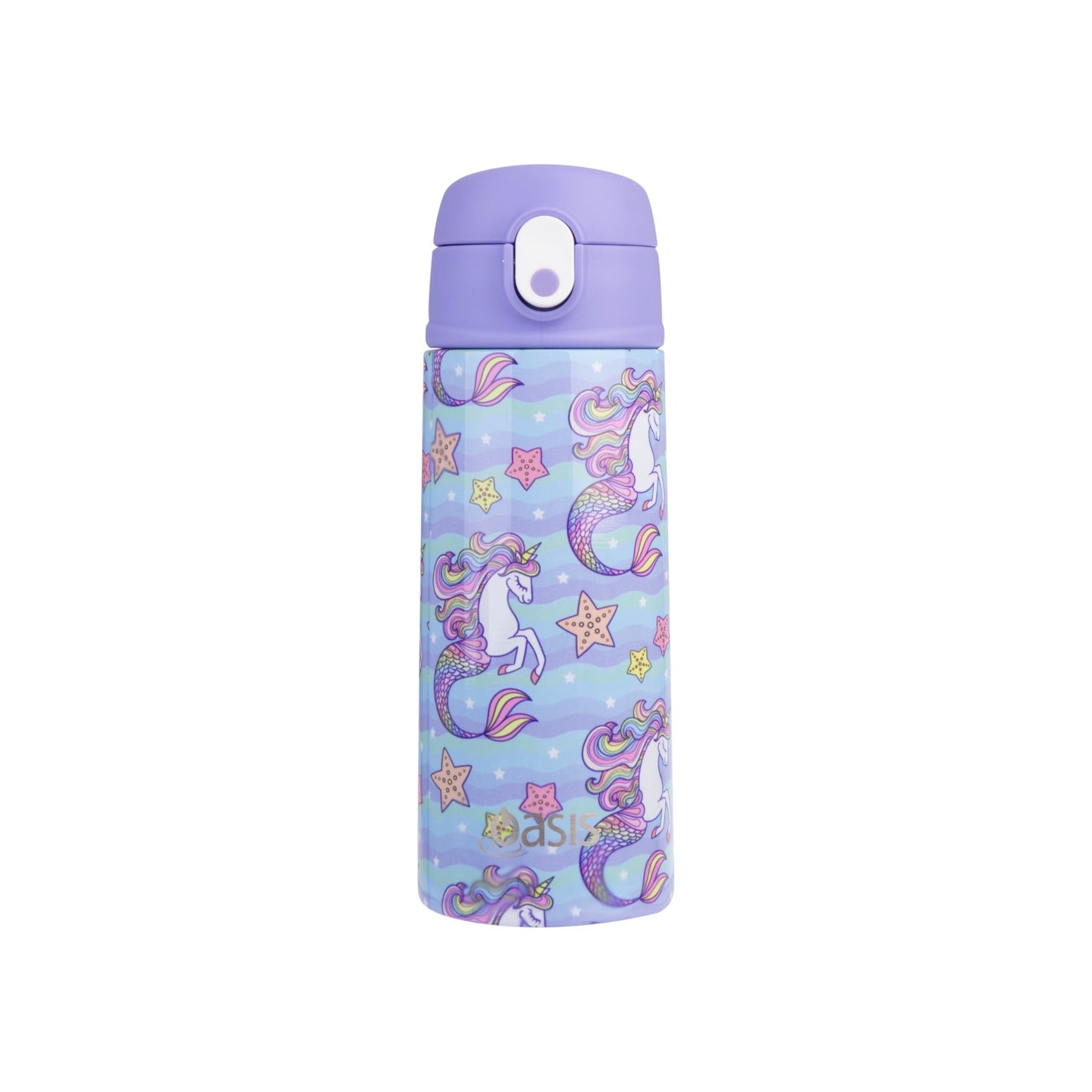 Oasis Kid's 550ml Insulated Drink Bottle w/ Sipper - Mermaid Unicorns