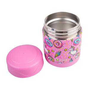 Oasis Stainless Steel 300ml Kids Food Flask - Assorted Patterns