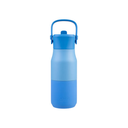 Oasis Jnr 400ml Insulated Drink Bottle w/ Sipper - Assorted Colours