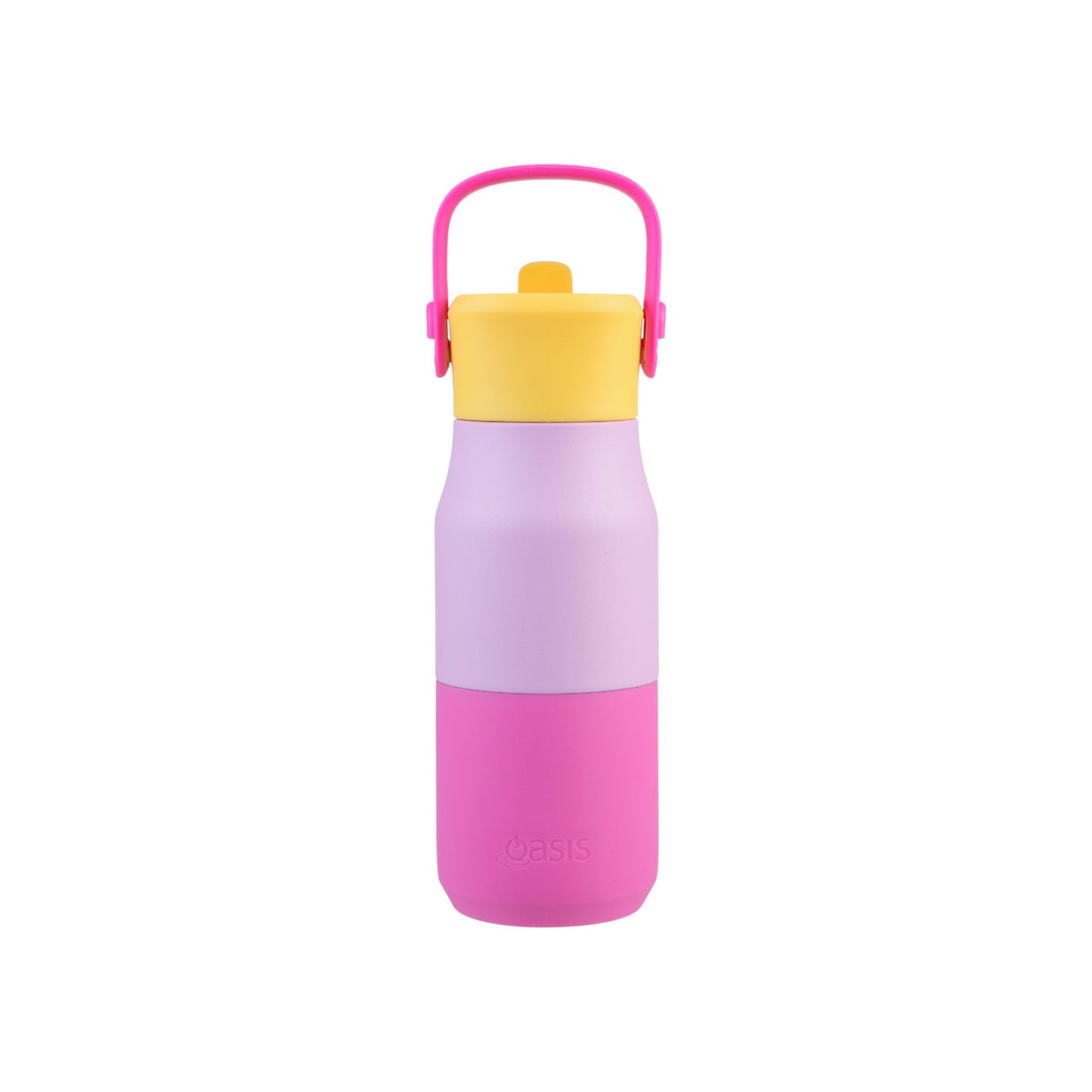 Oasis Jnr 400ml Insulated Drink Bottle w/ Sipper - Assorted Colours