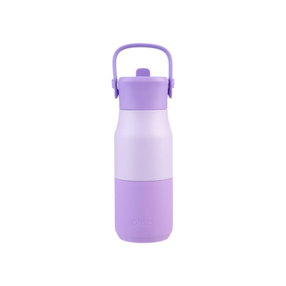 Oasis Jnr 400ml Insulated Drink Bottle w/ Sipper - Assorted Colours