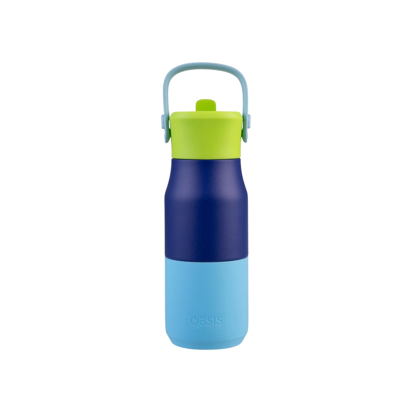 Oasis Jnr 400ml Insulated Drink Bottle w/ Sipper - Assorted Colours