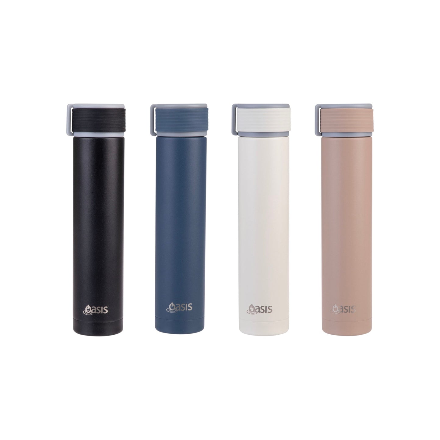 Oasis Skinny Mini 250ml Insulated Drink Bottle - Assorted Colours PREORDER DUE EARLY JULY