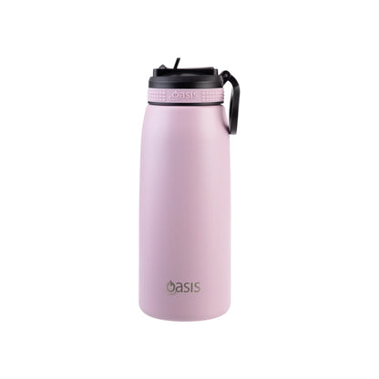 Oasis Challenger 780ml Insulated Sports Bottle w/ Sipper Straw - Assorted Colours